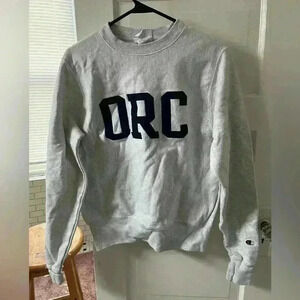ORC gray champion, pullover sweatshirt with 3-D letters